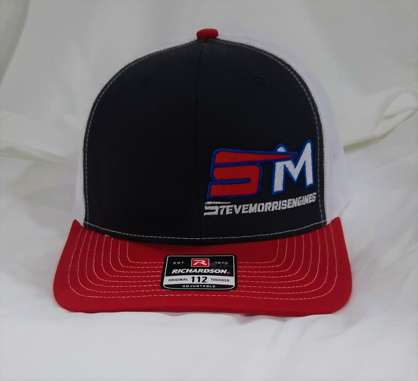 SM Embroidered Snapback Hat