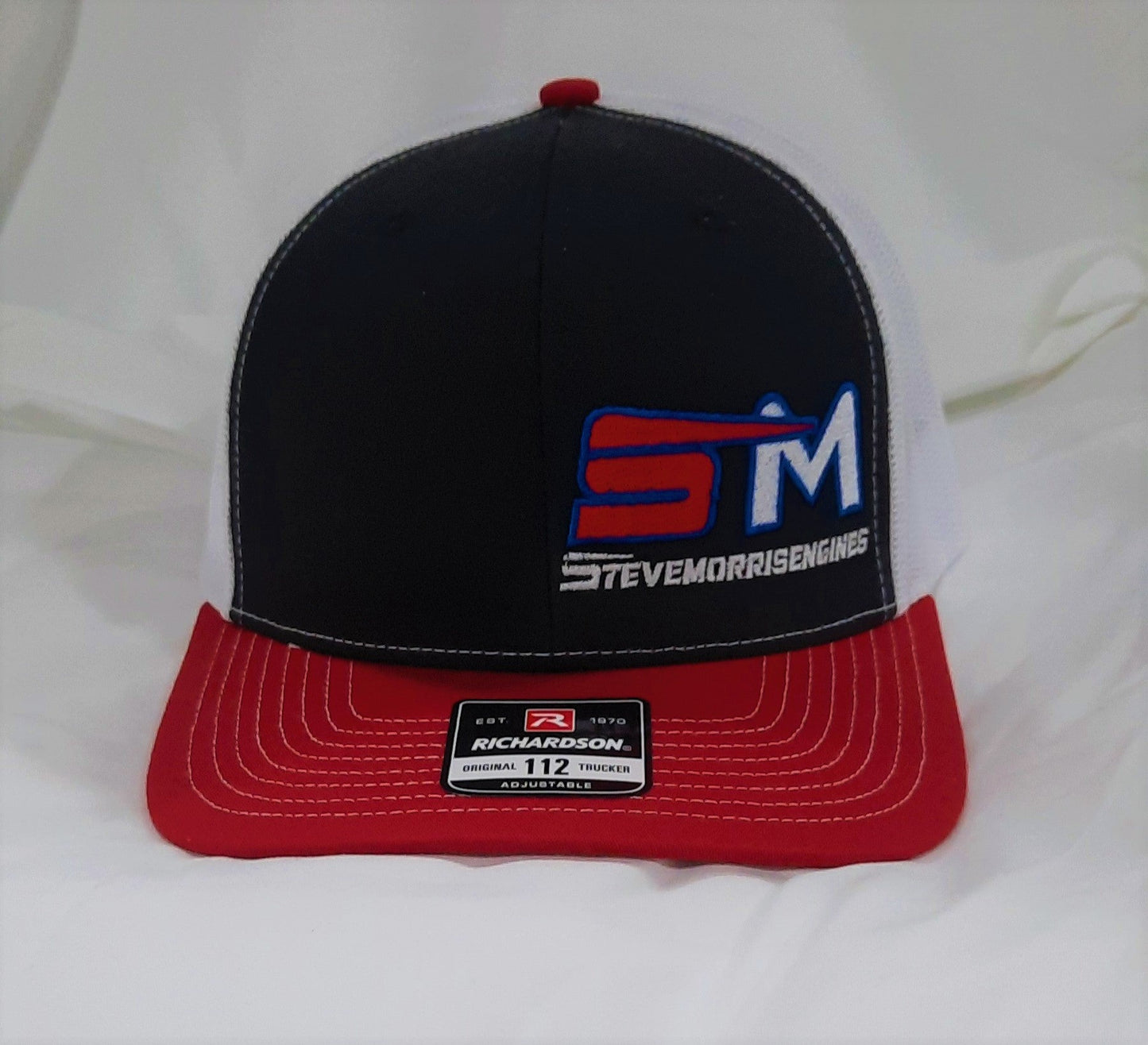 SM Embroidered Snapback Hat