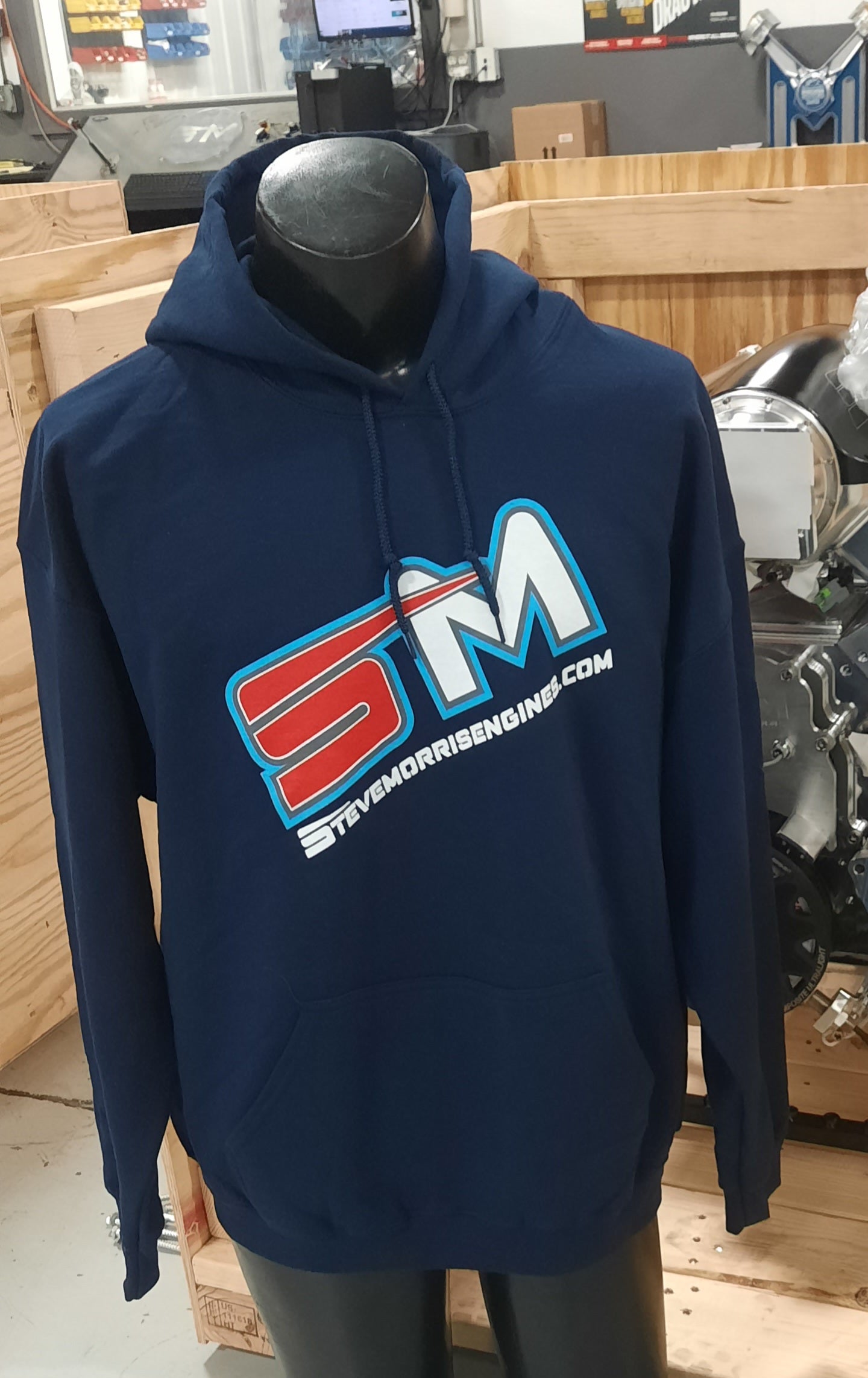 SM Logo Hoodie - Navy