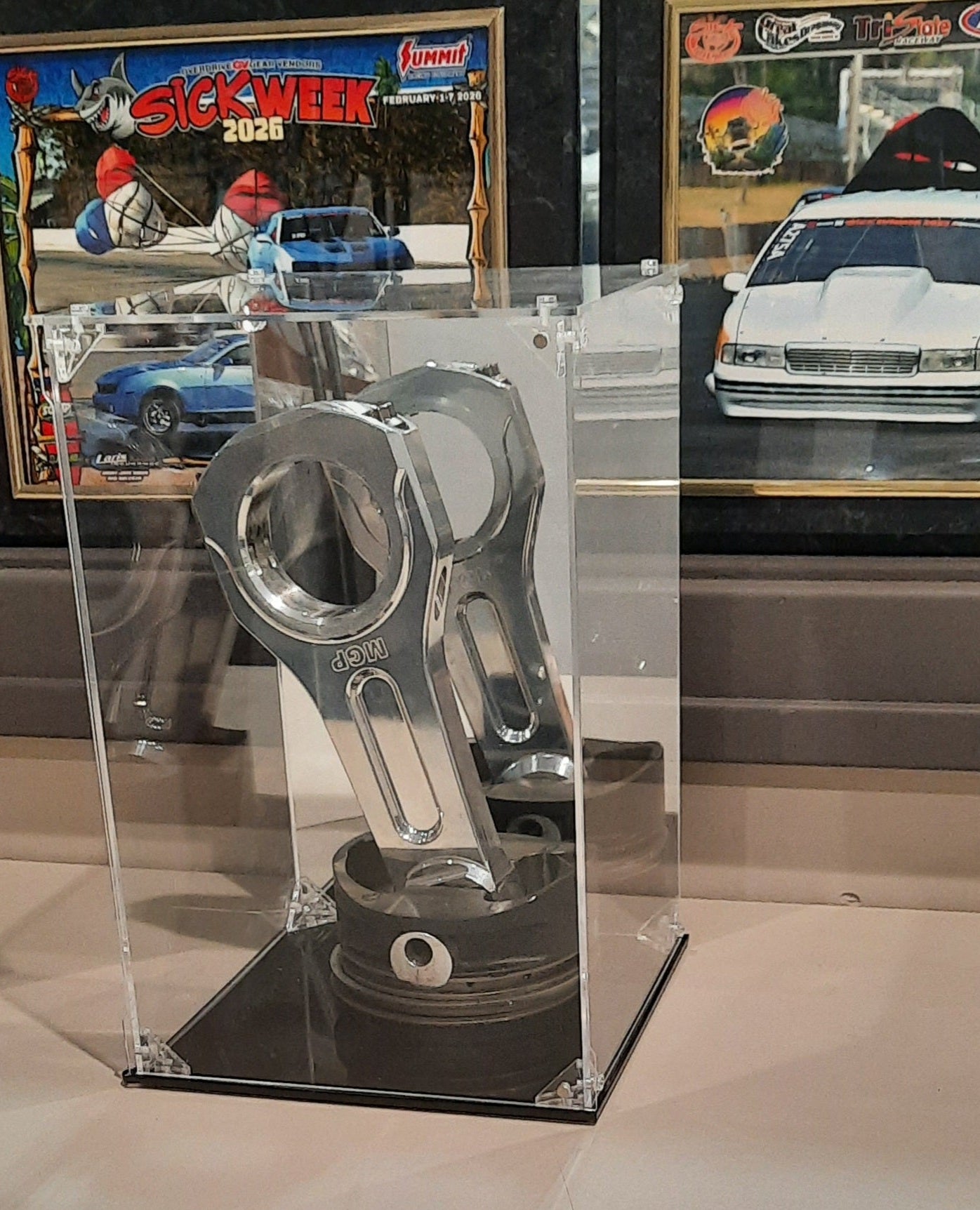 SMX Piston & Rod w/Clock