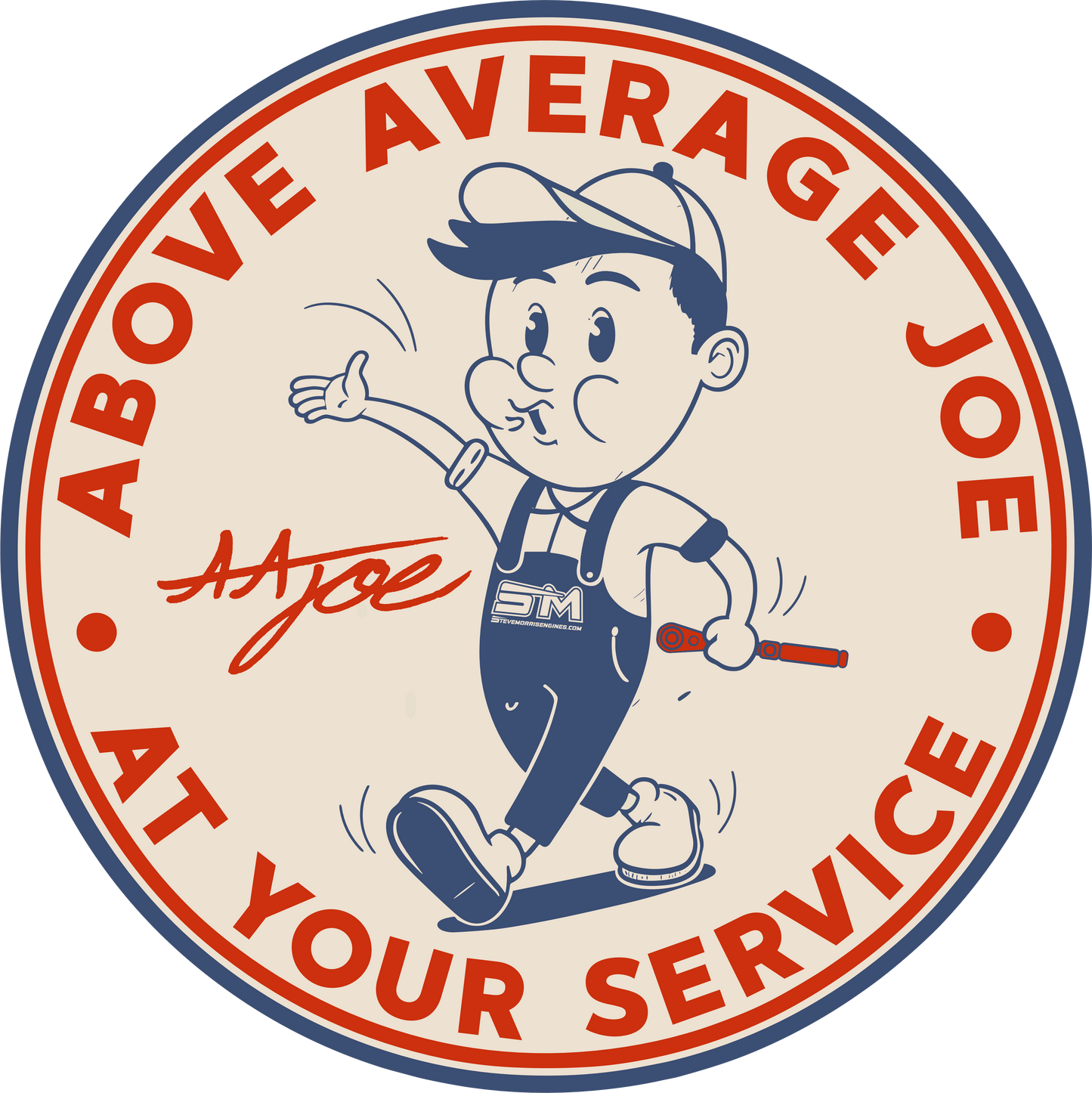 AA Joe 4" Decal