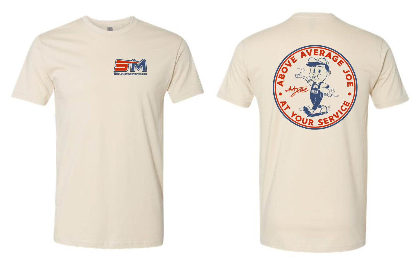 AA Joe T-Shirt - Cream or Blue