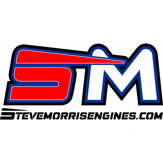 Red/White SM Logo Decal