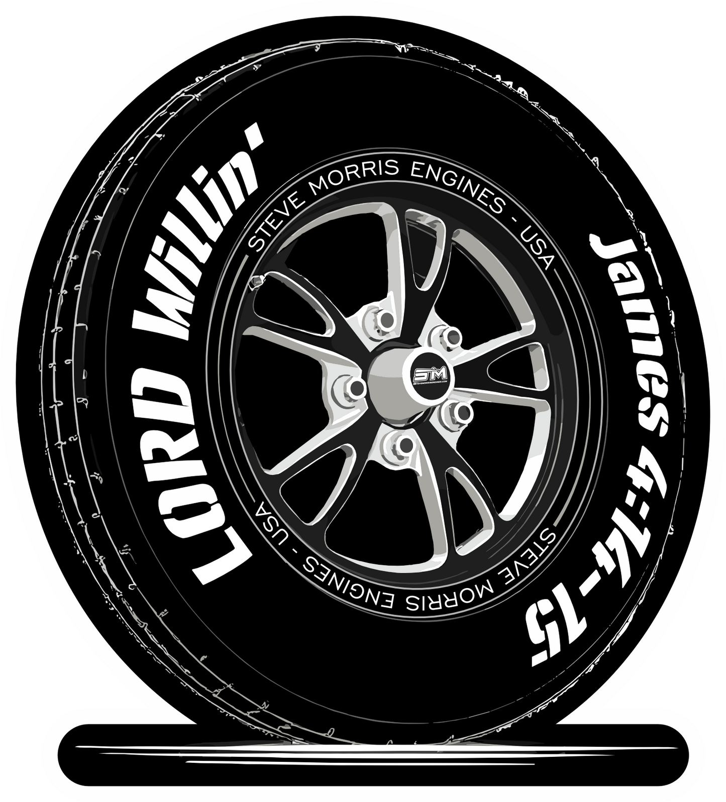Lord Willn' 4" Decal