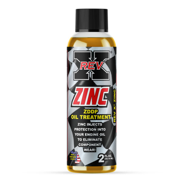 REV X ZDDP – Zinc Oil Treatment – 2 fl oz