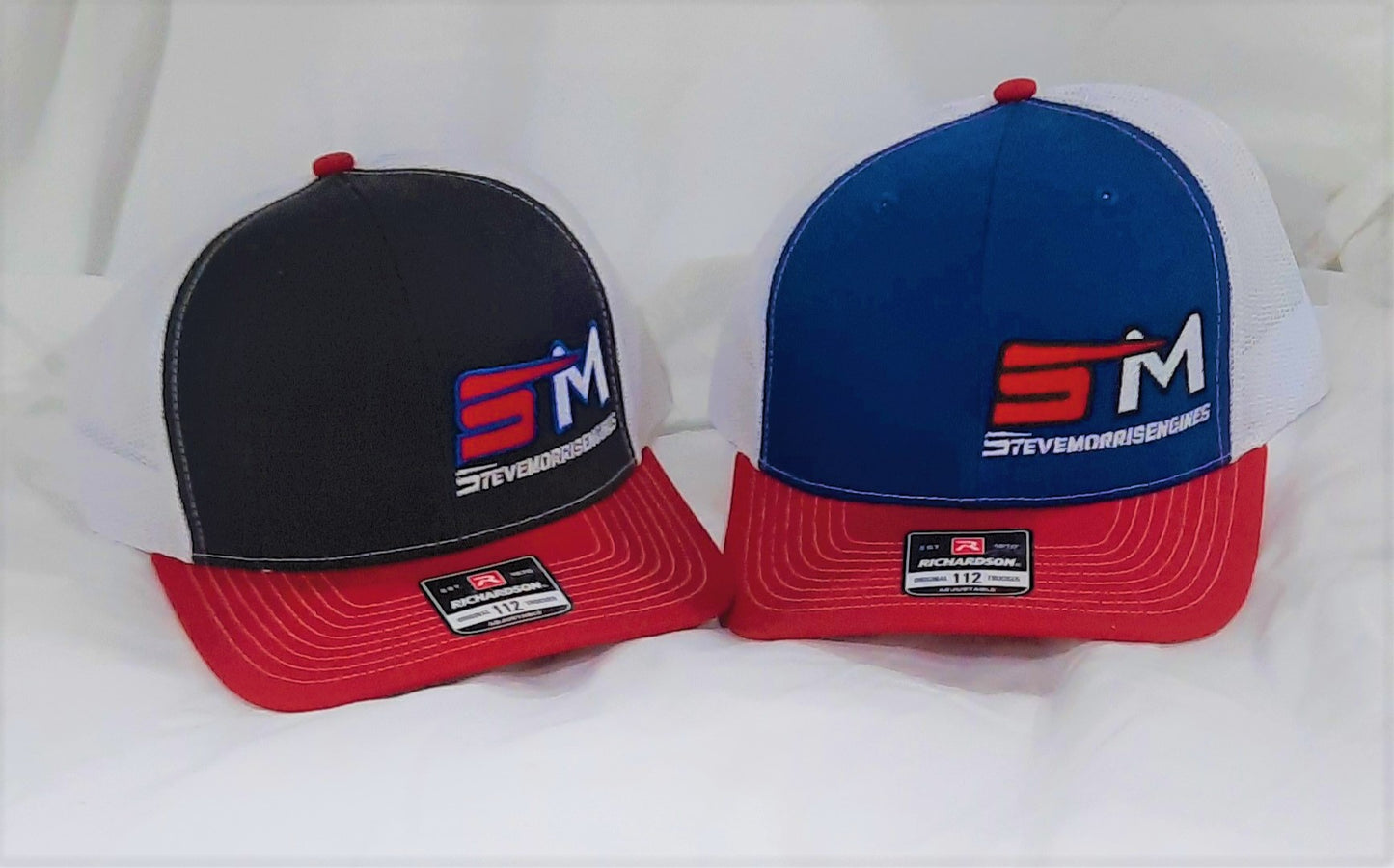 SM Embroidered Snapback Hat