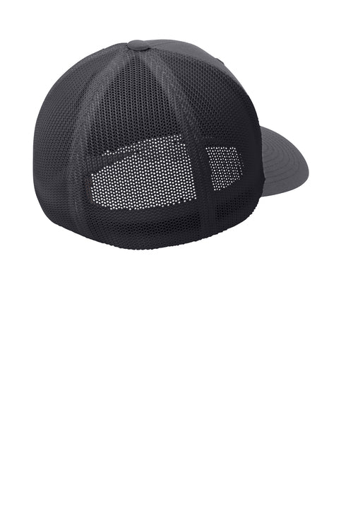 Flexfit Hat w/Silicone Logo Patch - Available in Gray and Navy