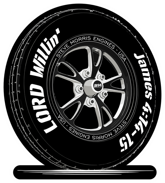 Lord Willn' 4" Decal