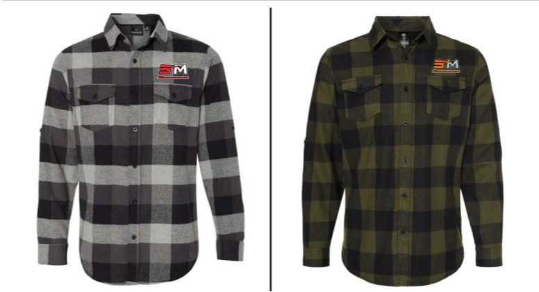 PRE-ORDER SM Embroidered Flannel