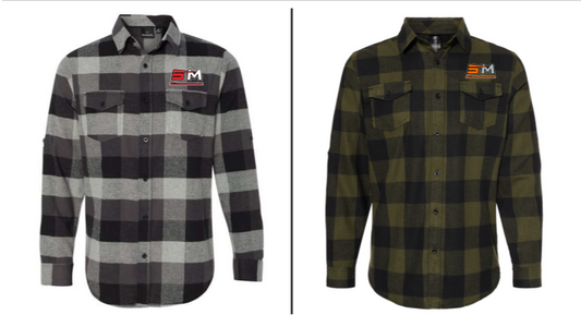 PRE-ORDER SM Embroidered Flannel