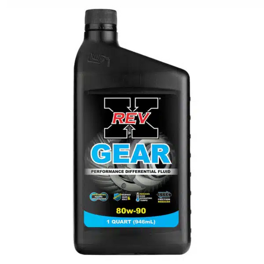 REV X 80W90 GEAR High-Performance Gear Oil – 1 qt