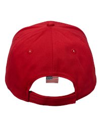 SM USA Flag Hat - Solid Back (Velcro)