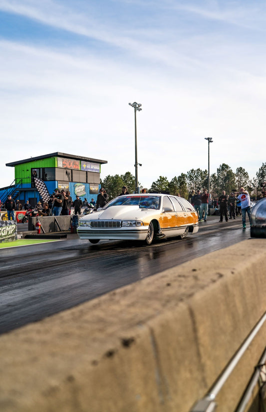 SIGNED Wagon Day at the Track Poster