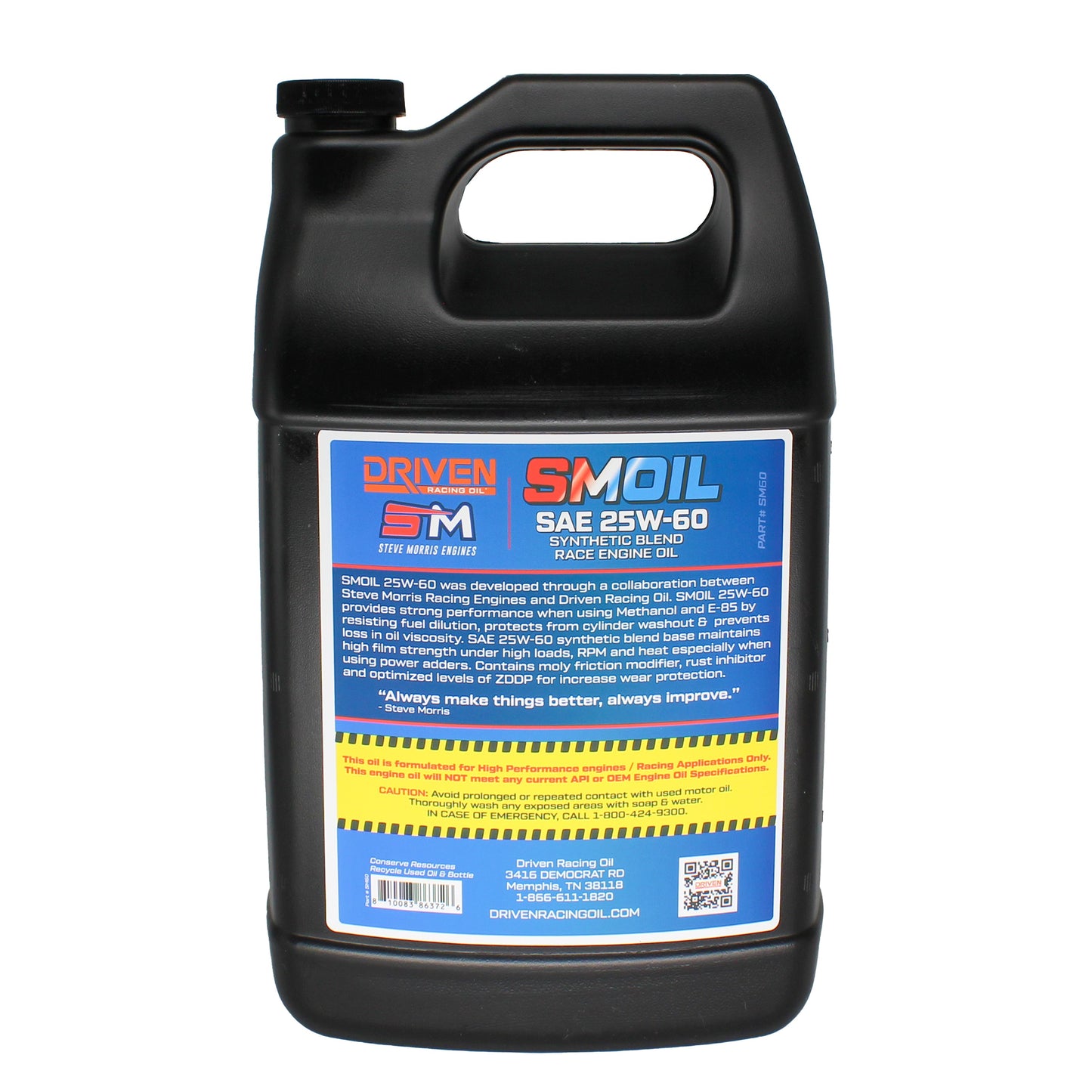 SMOIL SAE 25W-60  Synthetic Blend | Gallon