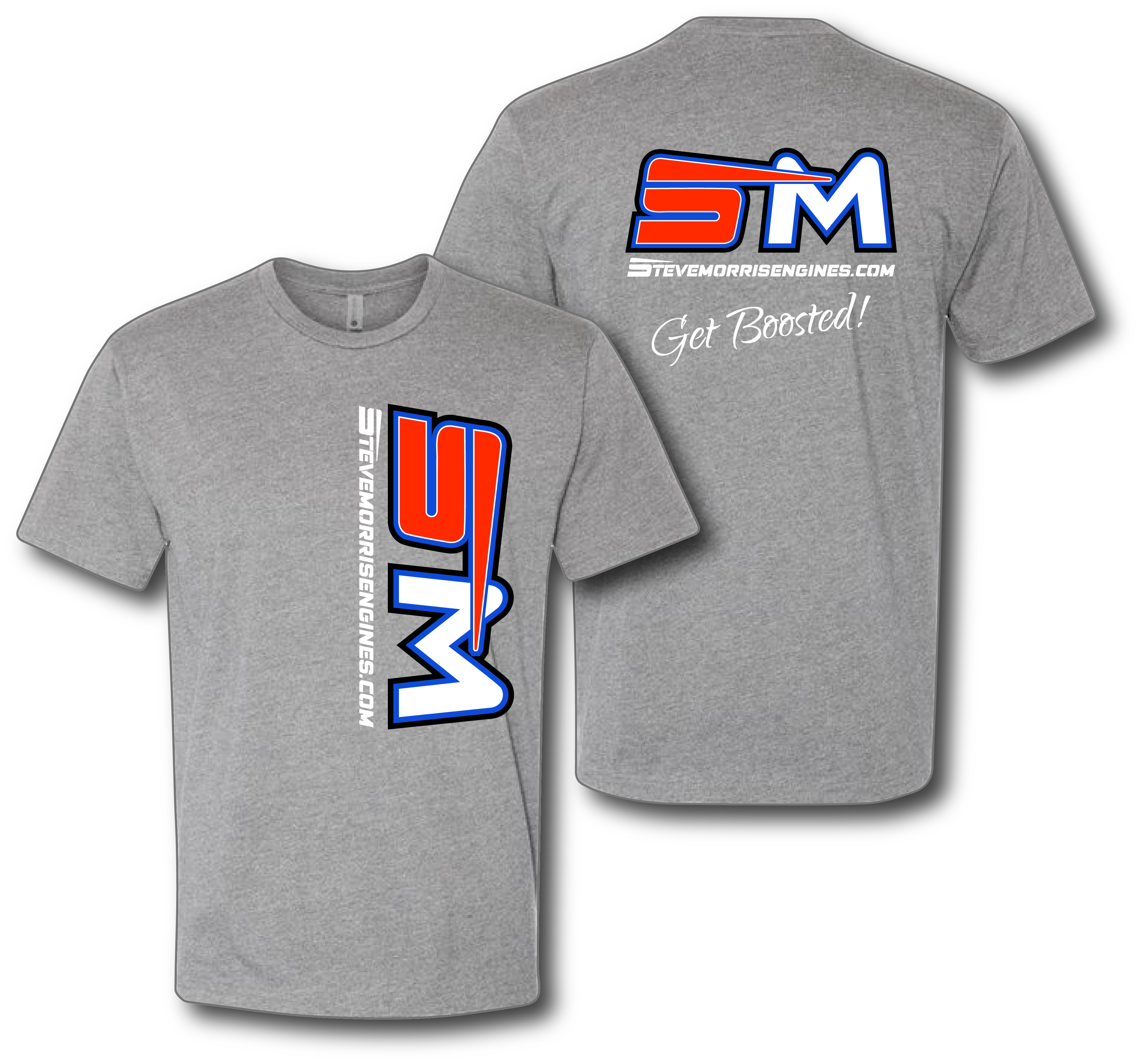 Smco Merch SM Logo Shirt (Black or Grey) – STEVE MORRIS ENGINES MERCH STORE