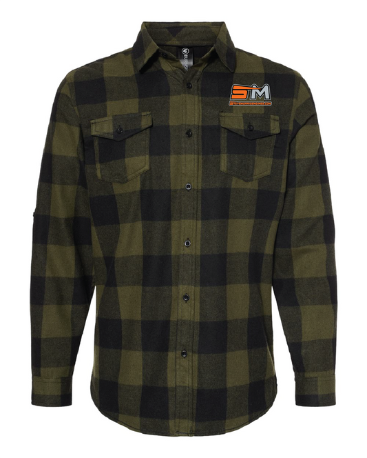 PRE-ORDER SM Embroidered Flannel
