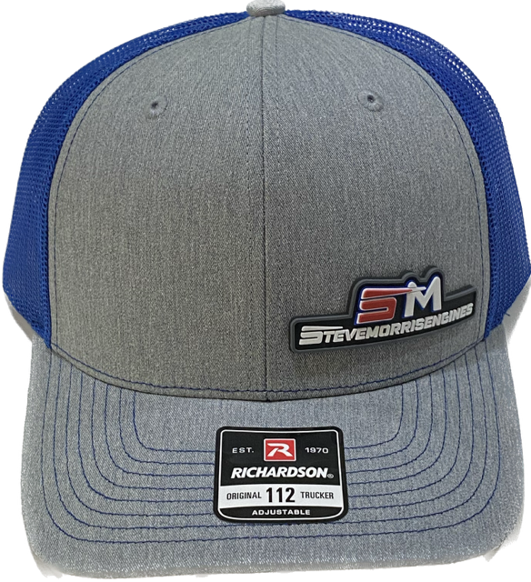 SM Silicone Patch Snapback Hat