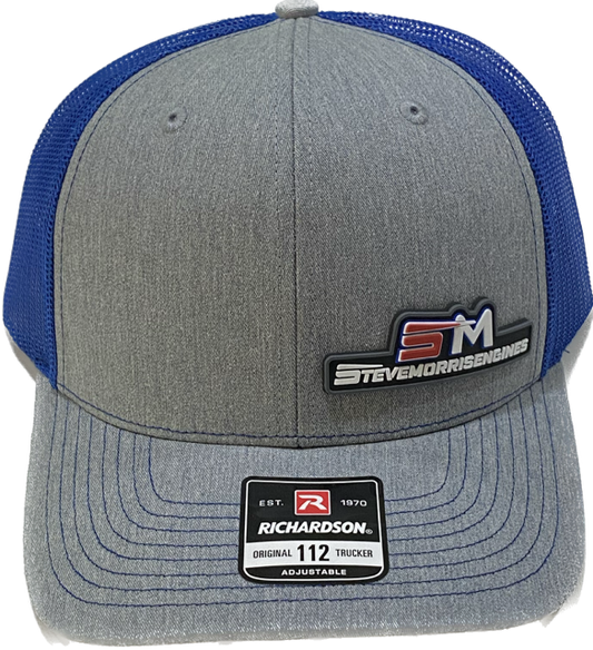 SM Silicone Patch Snapback Hat