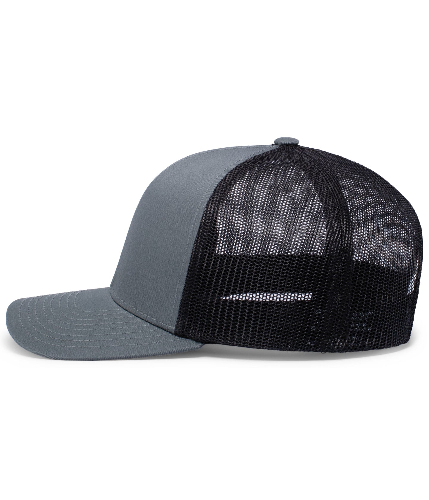 Grey/Black Snapback Trucker Hat