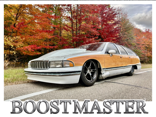 SIGNED Boostmaster Wagon Poster