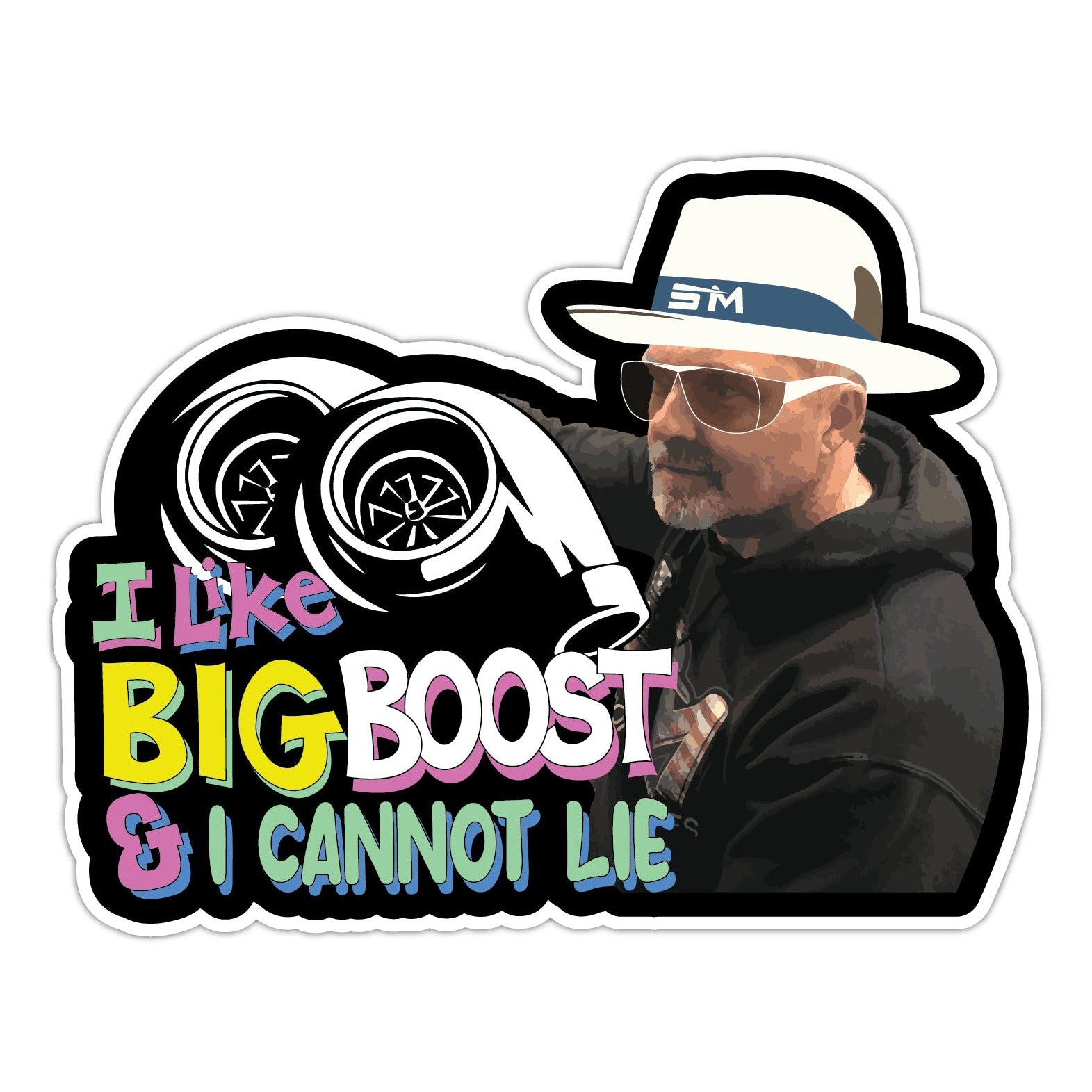 BIG Boost Decal – STEVE MORRIS ENGINES MERCH STORE