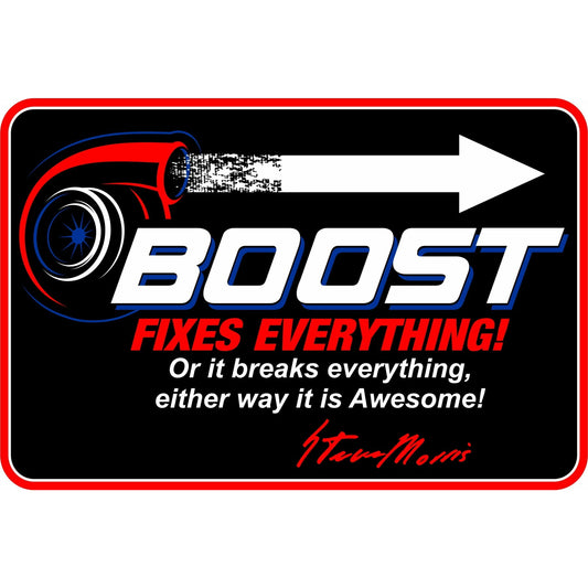 Boost Fixes Everything Decal